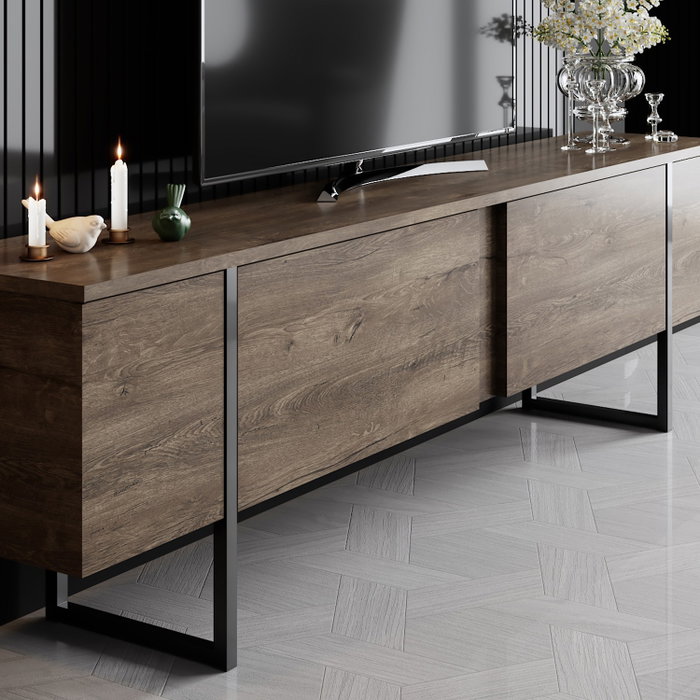 Hanah Home Luxe Set - Nogal y Negro Hanah Home Luxe Set - Nogal y Negro